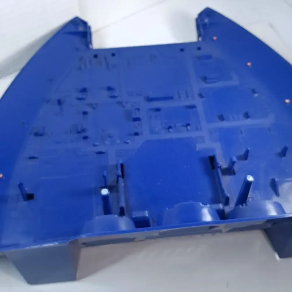 Manta Force Command Ship Bluebird Toys replacement part 1986‎ blue bottom panel.